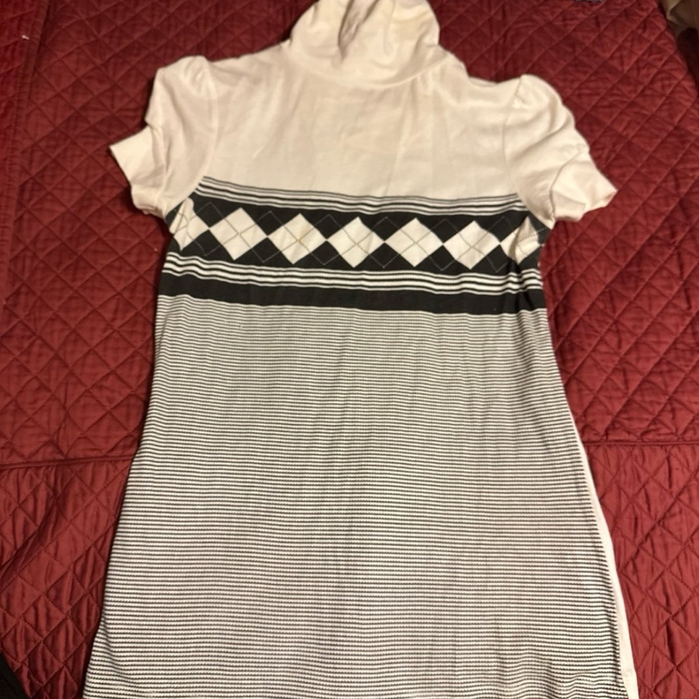 One Step Up short sleeved turtleneck